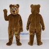Custom Brown Bear Mascot Costume Adult Full Body Suit for School Events Custom Brown Bear Mascot Costume Adult Full Body Suit for School Events