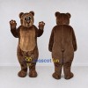 Custom Brown and Tan Bear Mascot Costume Adult Full Body Suit for Children's Events Custom Brown and Tan Bear Mascot Costume Adult Full Body Suit for Children's Events