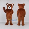 Custom Reddish Brown and White Teddy Bear Mascot Costume Adult Full Body Suit for Children's Events Custom Reddish Brown and White Teddy Bear Mascot Costume Adult Full Body Suit for Children's Events