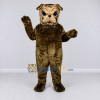 Custom Olive Brown Bulldog Mascot Costume Adult Full Body Suit for Sports Events Custom Olive Brown Bulldog Mascot Costume Adult Full Body Suit for Sports Events