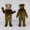 Custom Olive Brown Bulldog Mascot Costume Adult Full Body Suit for Sports Events Custom Olive Brown Bulldog Mascot Costume Adult Full Body Suit for Sports Events