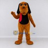 Custom Orange Brown and Black Dog Mascot Costume Adult Full Body Suit for Pet Events Custom Orange Brown and Black Dog Mascot Costume Adult Full Body Suit for Pet Events