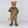 Custom Taupe Dog Mascot Costume Adult Full Body Suit for Pet Events Custom Taupe Dog Mascot Costume Adult Full Body Suit for Pet Events