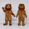Custom Brown and Cream Dog Mascot Costume Adult Full Body Suit for Pet Events