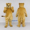 Custom Golden Tan Lioness Mascot Costume Adult Full Body Suit for Wildlife Events Custom Golden Tan Lioness Mascot Costume Adult Full Body Suit for Wildlife Events
