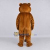 Custom Brown and White Cat Mascot Costume Adult Full Body Suit for School Events Custom Brown and White Cat Mascot Costume Adult Full Body Suit for School Events