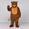 Custom Brown and Black Spotted Cat Mascot Costume Adult Full Body Suit for Wildlife Events Custom Brown and Black Spotted Cat Mascot Costume Adult Full Body Suit for Wildlife Events