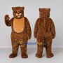 Custom Brown and Black Spotted Cat Mascot Costume Adult Full Body Suit for Wildlife Events