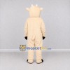 Custom Cream Goat Mascot Costume Adult Full Body Suit for Farm Events