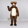 Custom Brown and White Goat Mascot Costume Adult Full Body Suit for Farm Events Custom Brown and White Goat Mascot Costume Adult Full Body Suit for Farm Events