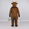 Custom Brown and White Goat Mascot Costume Adult Full Body Suit for Farm Events Custom Brown and White Goat Mascot Costume Adult Full Body Suit for Farm Events