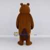 Custom Golden Brown Beaver Mascot Costume Adult Full Body Suit for School Events Custom Golden Brown Beaver Mascot Costume Adult Full Body Suit for School Events