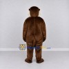 Custom Brown and Cream Rodent Mascot Costume Adult Full Body Suit for Nature Events