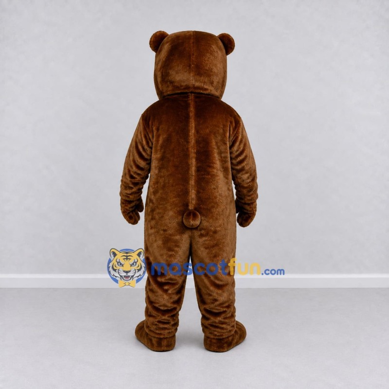 Custom Brown Rodent Mascot Costume Adult Full Body Suit for Nature Events