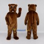 Custom Brown Rodent Mascot Costume Adult Full Body Suit for Nature Events