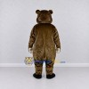 Custom Brown and White Rodent Mascot Costume Adult Full Body Suit for Children's Events Custom Brown and White Rodent Mascot Costume Adult Full Body Suit for Children's Events