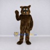 Custom Dark Brown Bear Mascot Costume Adult Full Body Suit for Wildlife Events