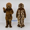 Custom Brown and Cream Porcupine Mascot Costume Adult Full Body Suit for Wildlife Events Custom Brown and Cream Porcupine Mascot Costume Adult Full Body Suit for Wildlife Events