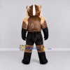 Custom Brown Black and White Badger Mascot Costume Adult Full Body Suit for Sports Events Custom Brown Black and White Badger Mascot Costume Adult Full Body Suit for Sports Events