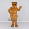 Custom Golden Brown Cat Mascot Costume Adult Full Body Suit for Wildlife Events Custom Golden Brown Cat Mascot Costume Adult Full Body Suit for Wildlife Events