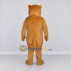 Custom Golden Brown Cat Mascot Costume Adult Full Body Suit for Wildlife Events Custom Golden Brown Cat Mascot Costume Adult Full Body Suit for Wildlife Events