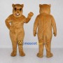 Custom Golden Brown Cat Mascot Costume Adult Full Body Suit for Wildlife Events