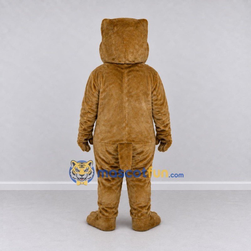 Custom Brown Rodent Mascot Costume Adult Full Body Suit for Nature Events