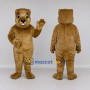 Custom Brown Rodent Mascot Costume Adult Full Body Suit for Nature Events