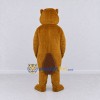 Custom Golden Brown Beaver Mascot Costume Adult Full Body Suit for Nature Events