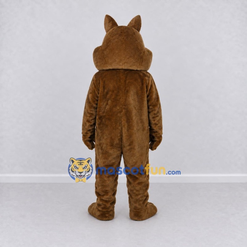 Custom Brown Rabbit Mascot Costume Adult Full Body Suit for Easter Events Custom Brown Rabbit Mascot Costume Adult Full Body Suit for Easter Events