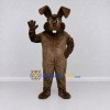 Custom Dark Brown Rabbit Mascot Costume Adult Full Body Suit for Easter Events Custom Dark Brown Rabbit Mascot Costume Adult Full Body Suit for Easter Events