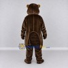 Custom Dark Brown and Tan Beaver Mascot Costume Adult Full Body Suit for Nature Events Custom Dark Brown and Tan Beaver Mascot Costume Adult Full Body Suit for Nature Events