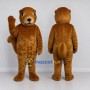 Custom Reddish Brown Rodent Mascot Costume Adult Full Body Suit for Nature Events