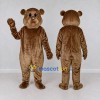 Custom Brown Bear Mascot Costume Adult Full Body Suit for Children's Events Custom Brown Bear Mascot Costume Adult Full Body Suit for Children's Events