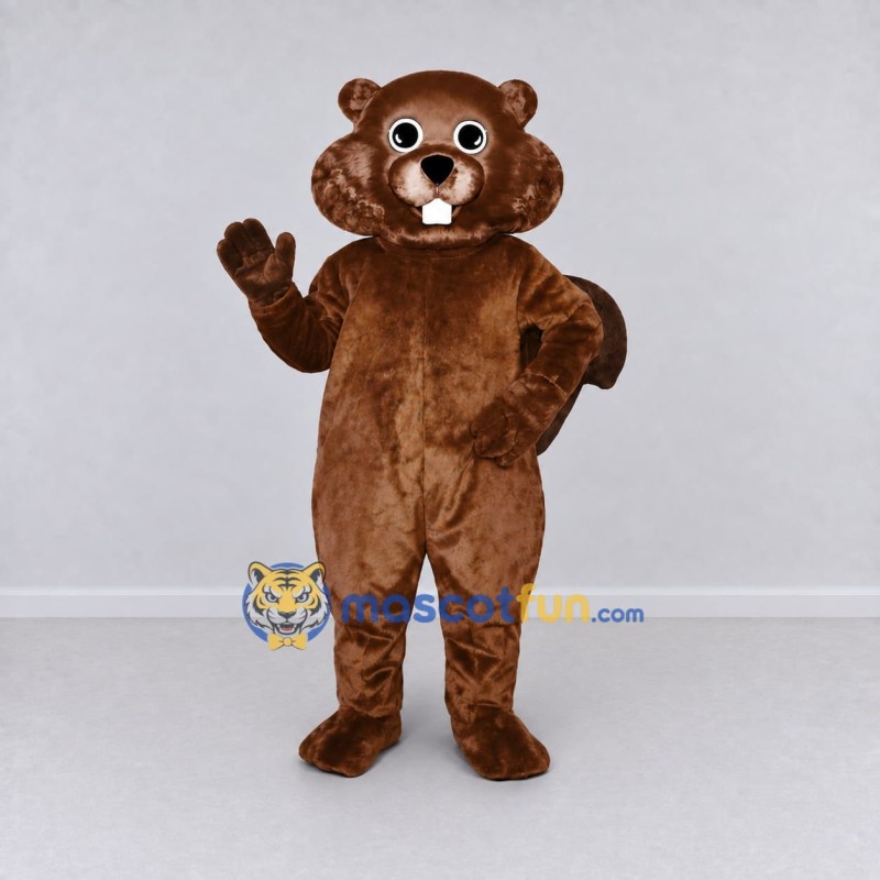 Custom Brown Beaver Mascot Costume Adult Full Body Suit for Nature Events Custom Brown Beaver Mascot Costume Adult Full Body Suit for Nature Events