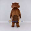 Custom Brown Beaver Mascot Costume Adult Full Body Suit for Nature Events Custom Brown Beaver Mascot Costume Adult Full Body Suit for Nature Events