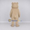 Custom Beige and White Wolf Mascot Costume Adult Full Body Suit for School Events Custom Beige and White Wolf Mascot Costume Adult Full Body Suit for School Events
