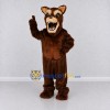 Custom Brown and Tan Wolf Mascot Costume Adult Full Body Suit for Sports Events Custom Brown and Tan Wolf Mascot Costume Adult Full Body Suit for Sports Events