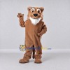 Custom Tan and White Wildcat Mascot Costume Adult Full Body Suit for Wildlife Events Custom Tan and White Wildcat Mascot Costume Adult Full Body Suit for Wildlife Events