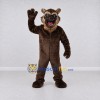 Custom Brown Gray and Black Raccoon Mascot Costume Adult Full Body Suit for Sports Events