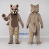 Custom Gray and White Wolf Mascot Costume Adult Full Body Suit for Wildlife Events Custom Gray and White Wolf Mascot Costume Adult Full Body Suit for Wildlife Events