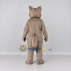 Custom Gray and White Wolf Mascot Costume Adult Full Body Suit for Wildlife Events Custom Gray and White Wolf Mascot Costume Adult Full Body Suit for Wildlife Events