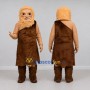 Custom Brown and Tan Caveman Mascot Costume Adult Full Body Suit for Prehistoric Events
