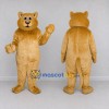 Custom Golden Tan Cat Mascot Costume Adult Full Body Suit for Pet Events Custom Golden Tan Cat Mascot Costume Adult Full Body Suit for Pet Events