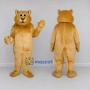 Custom Golden Tan Cat Mascot Costume Adult Full Body Suit for Pet Events