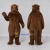 Custom Brown Otter Mascot Costume Adult Full Body Suit for Aquatic Events Custom Brown Otter Mascot Costume Adult Full Body Suit for Aquatic Events