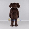 Custom Dark Brown Elephant Mascot Costume Adult Full Body Suit for Wildlife Events