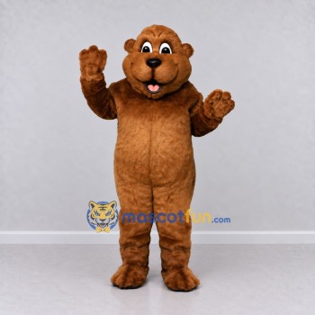 Custom Brown Bear Mascot Costume Adult Full Body Suit for School Events Custom Brown Bear Mascot Costume Adult Full Body Suit for School Events