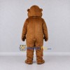 Custom Brown Bear Mascot Costume Adult Full Body Suit for School Events Custom Brown Bear Mascot Costume Adult Full Body Suit for School Events