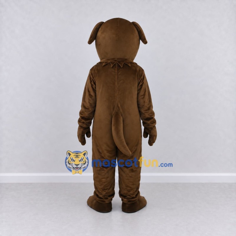 Custom Brown Dog Mascot Costume Adult Full Body Suit for Pet Events